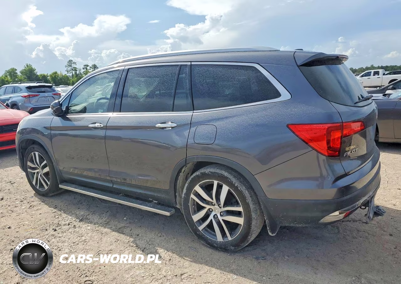 2017 Honda Pilot Touring VIN:5FNYF5H96HB045572 - 2