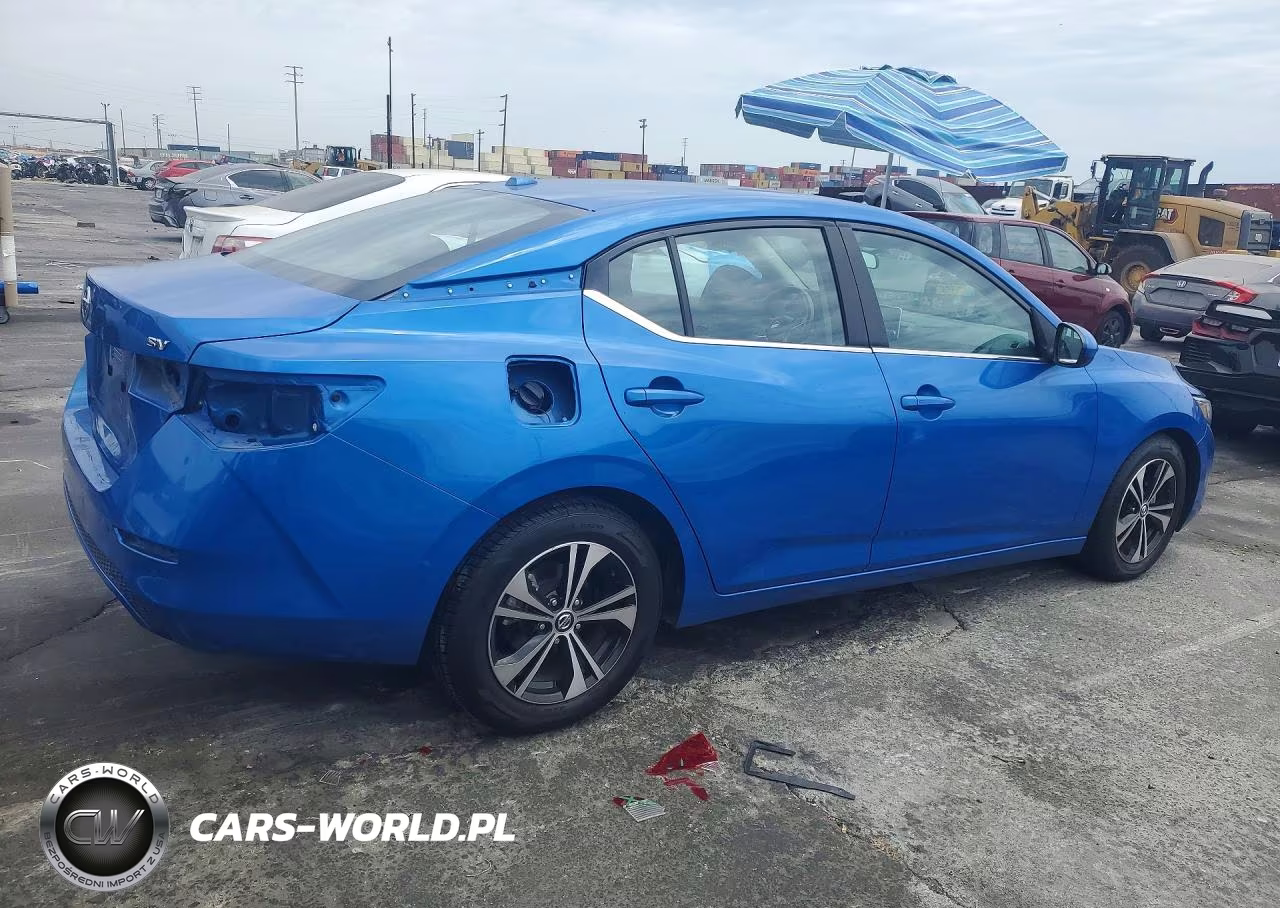 2021 Nissan Sentra Sv VIN:3N1AB8CVXMY302334 - 3