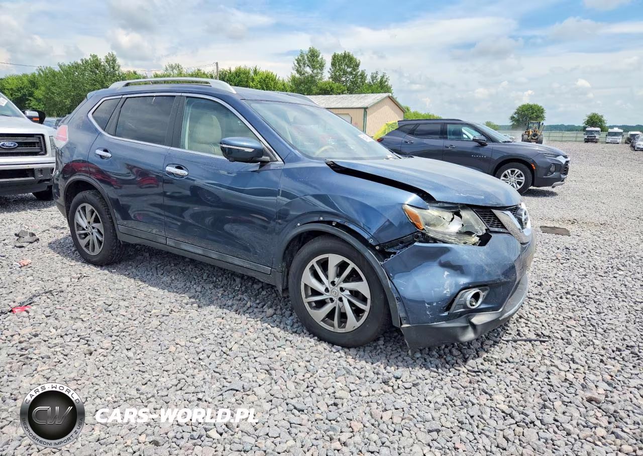 2015 Nissan Rogue Sl VIN:5N1AT2MVXFC769475 - 4
