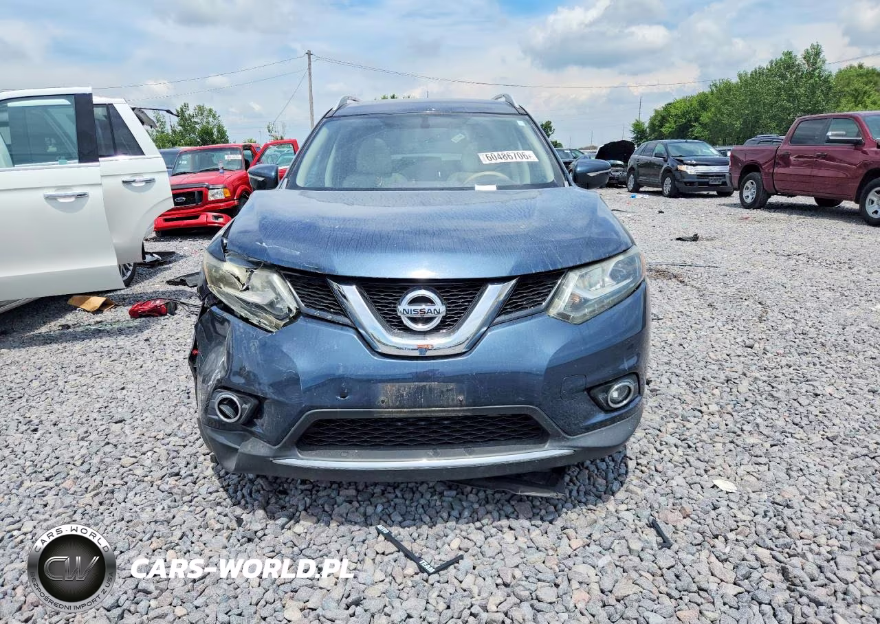 2015 Nissan Rogue Sl VIN:5N1AT2MVXFC769475 - 5