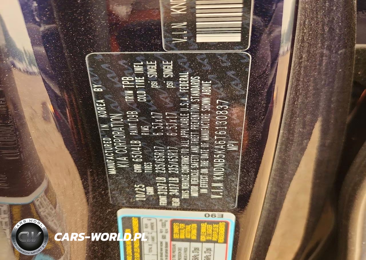2026 Kia Carnival Mpv Hybrid Lxs VIN:KNDNB5KA6T6130837 - 12