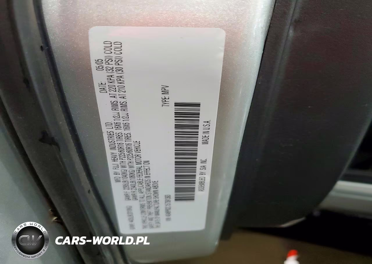 2005 Subaru Legacy Outback 2.5I Limited VIN:4S4BP62C157391393 - 12