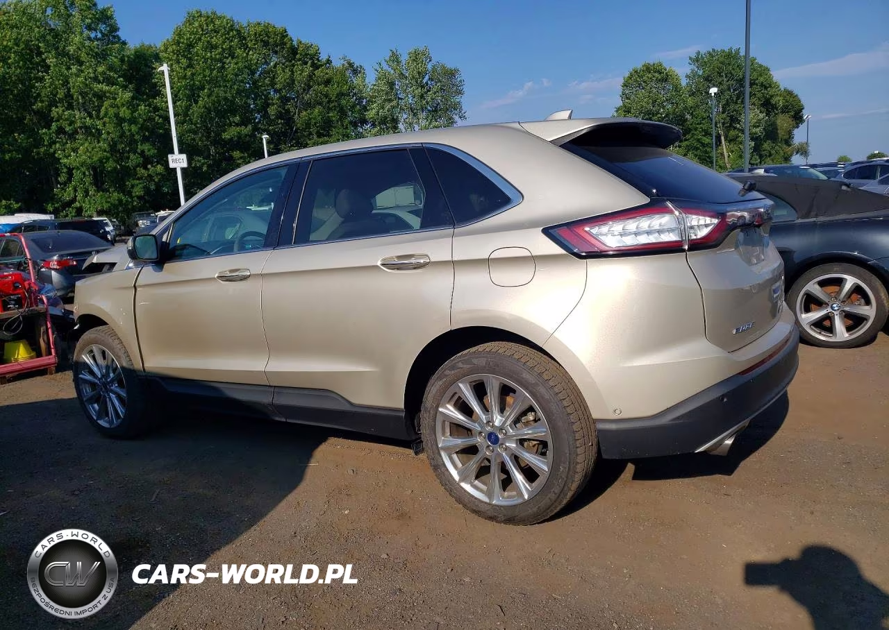 2017 Ford Edge Titanium VIN:2FMPK3K96HBB21689 - 2