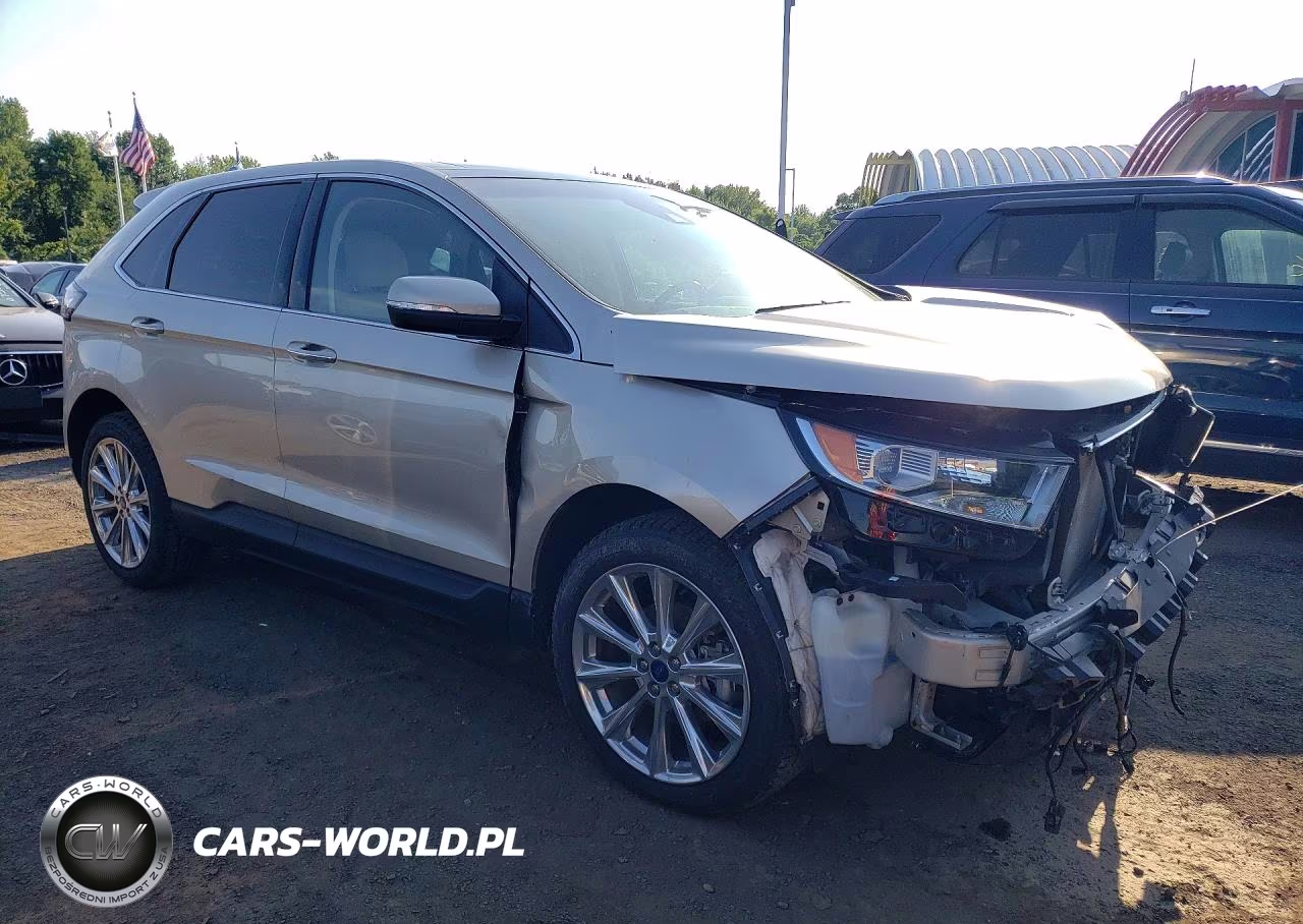 2017 Ford Edge Titanium VIN:2FMPK3K96HBB21689 - 4