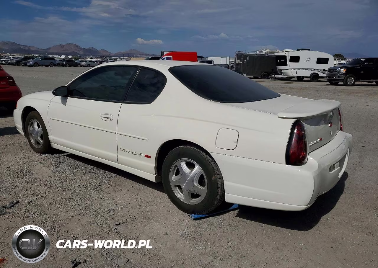 2003 Chevrolet Monte Carlo Ss VIN:2G1WX12K339412345 - 2