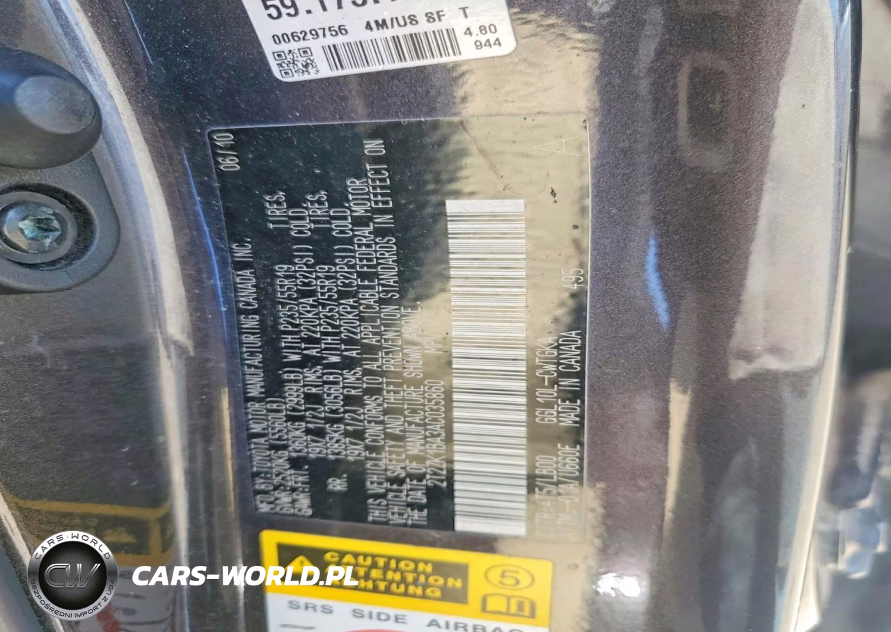 2010 Lexus Rx 350 VIN:2T2ZK1BA3AC035860 - 13
