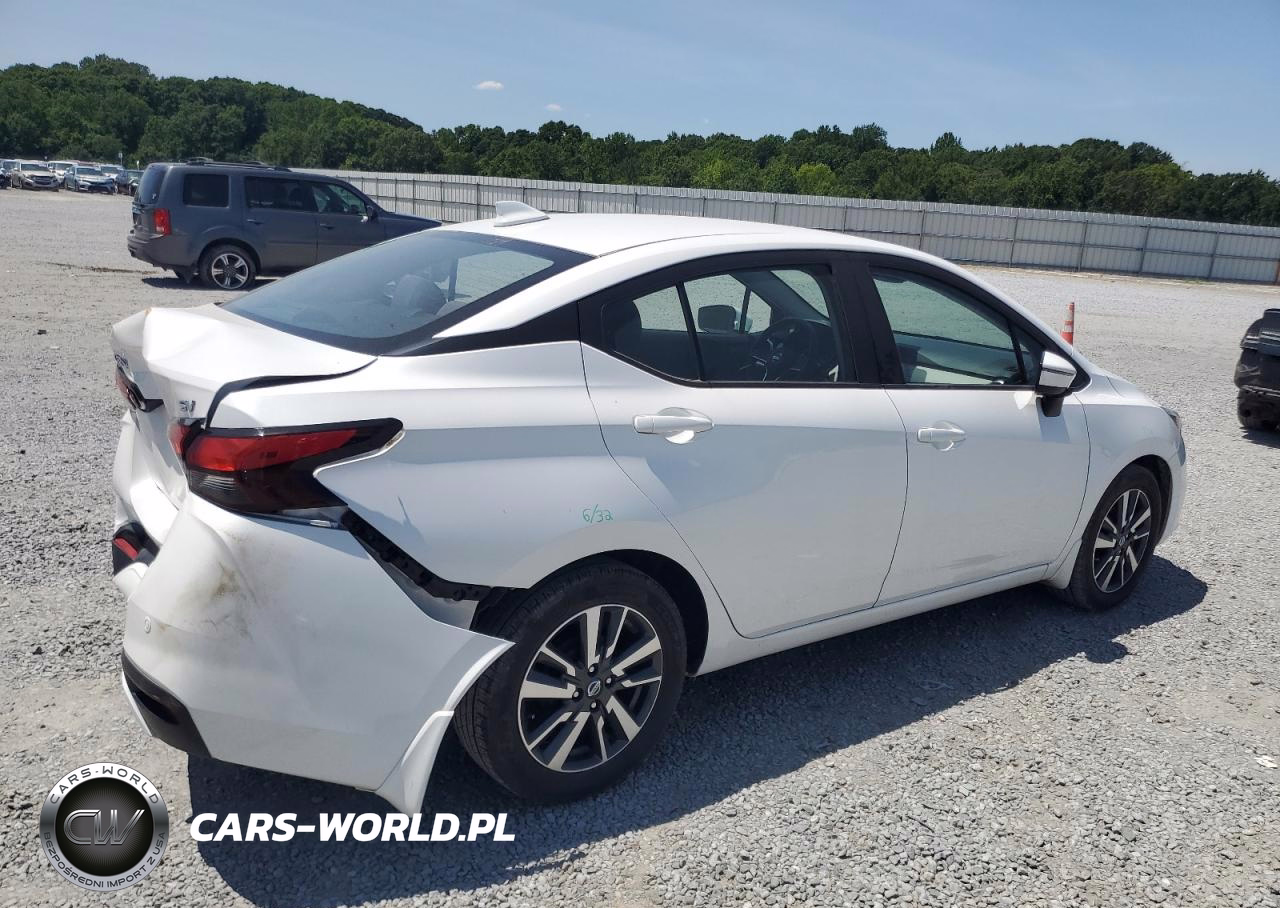 2021 Nissan Versa Sv VIN:3N1CN8EV9ML917421 - 3