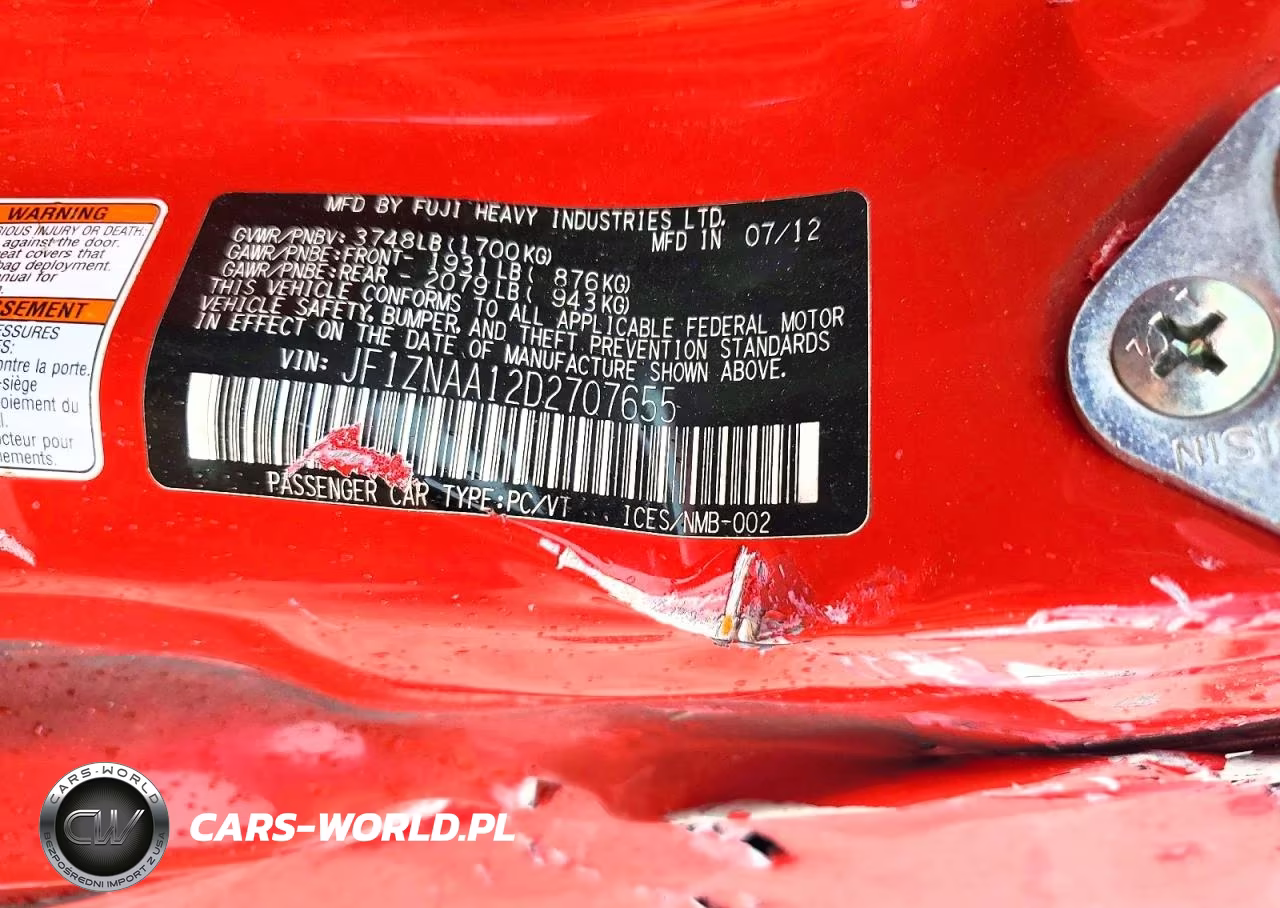 2013 Scion Fr-S Base VIN:JF1ZNAA12D2707655 - 13