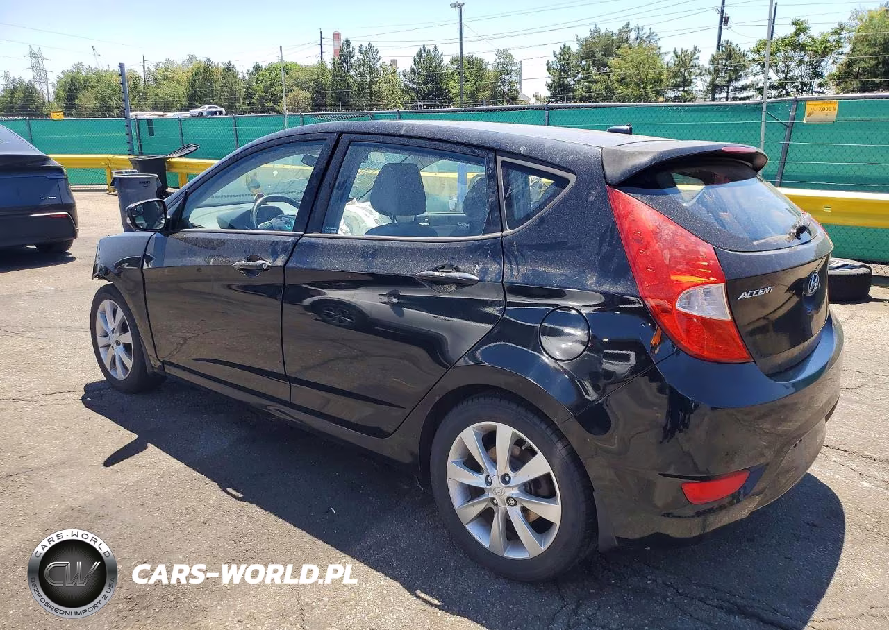 HYUNDAI ACCENT GLS VIN:KMHCU5AEXEU165364 - 2