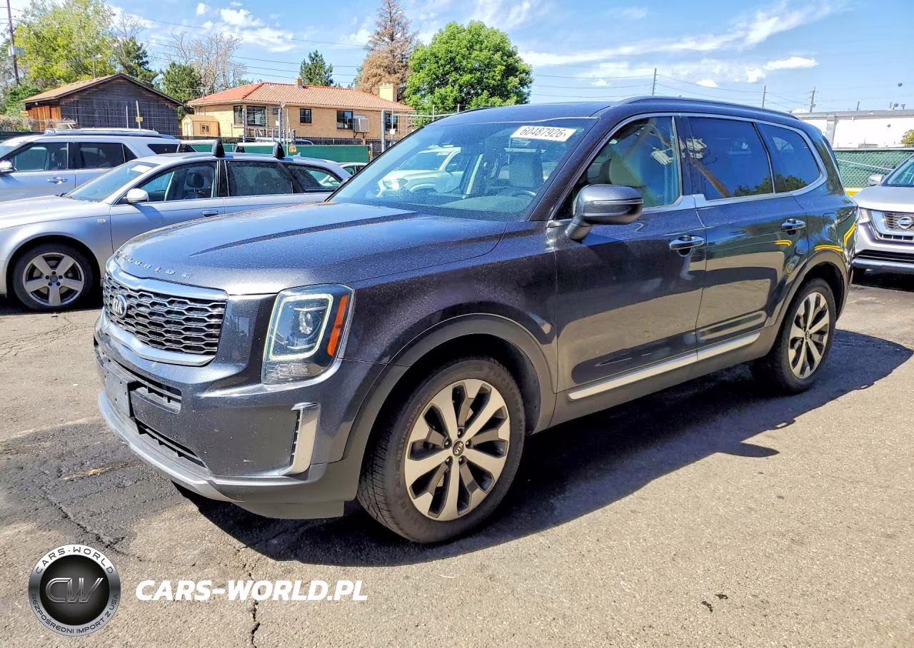 2021 Kia Telluride S VIN:5XYP6DHC8MG125671 - 1