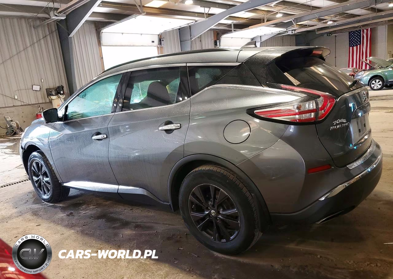 2017 Nissan Murano Sv VIN:5N1AZ2MH3HN151852 - 2