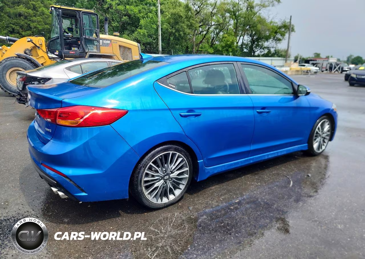 2017 Hyundai Elantra Sport VIN:KMHD04LB2HU366676 - 3