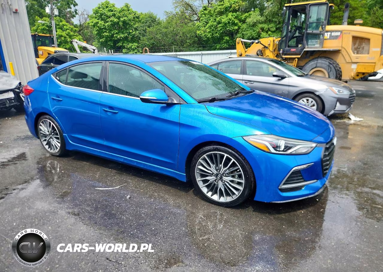 2017 Hyundai Elantra Sport VIN:KMHD04LB2HU366676 - 4