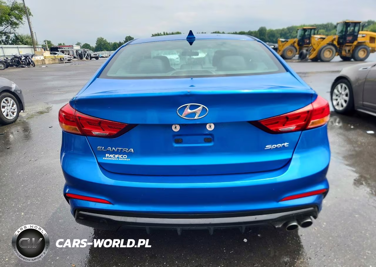 2017 Hyundai Elantra Sport VIN:KMHD04LB2HU366676 - 6