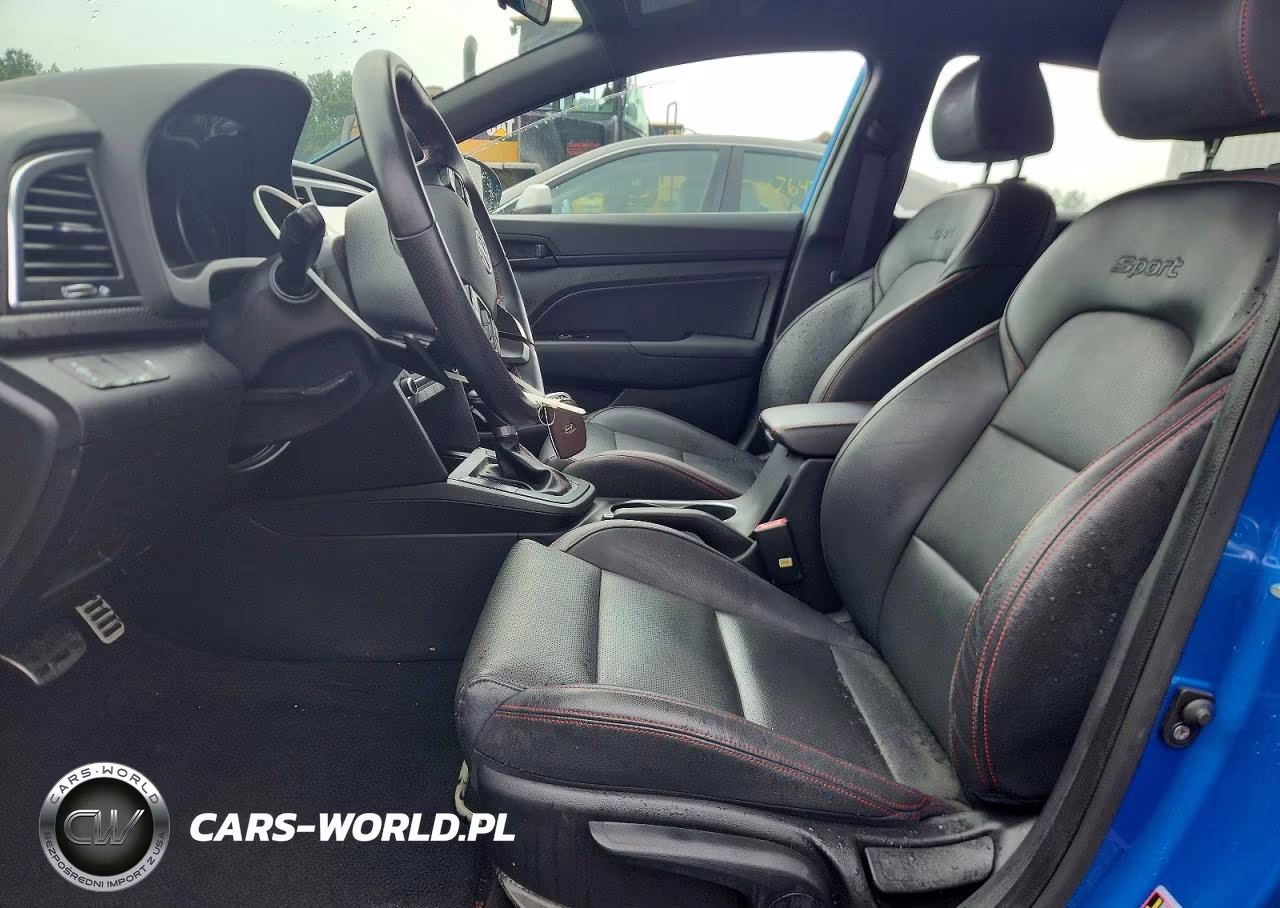 2017 Hyundai Elantra Sport VIN:KMHD04LB2HU366676 - 7