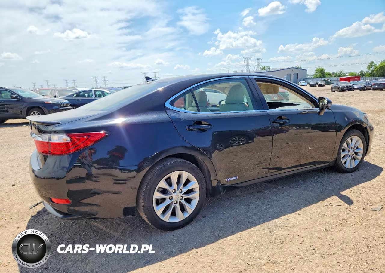 2014 Lexus Es 300H VIN:JTHBW1GGXE2069627 - 3
