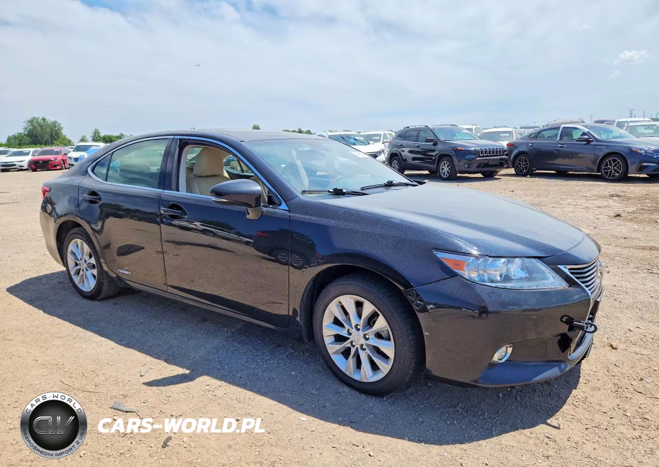 2014 Lexus Es 300H VIN:JTHBW1GGXE2069627 - 4