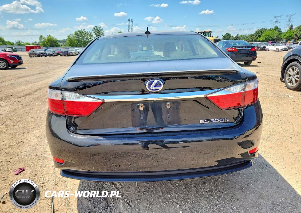 2014 Lexus Es 300H VIN:JTHBW1GGXE2069627 - 6
