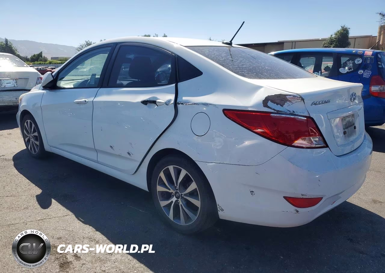 2015 Hyundai Accent Gls VIN:KMHCU4AE0FU923966 - 2