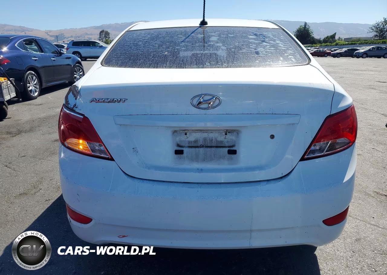 2015 Hyundai Accent Gls VIN:KMHCU4AE0FU923966 - 6