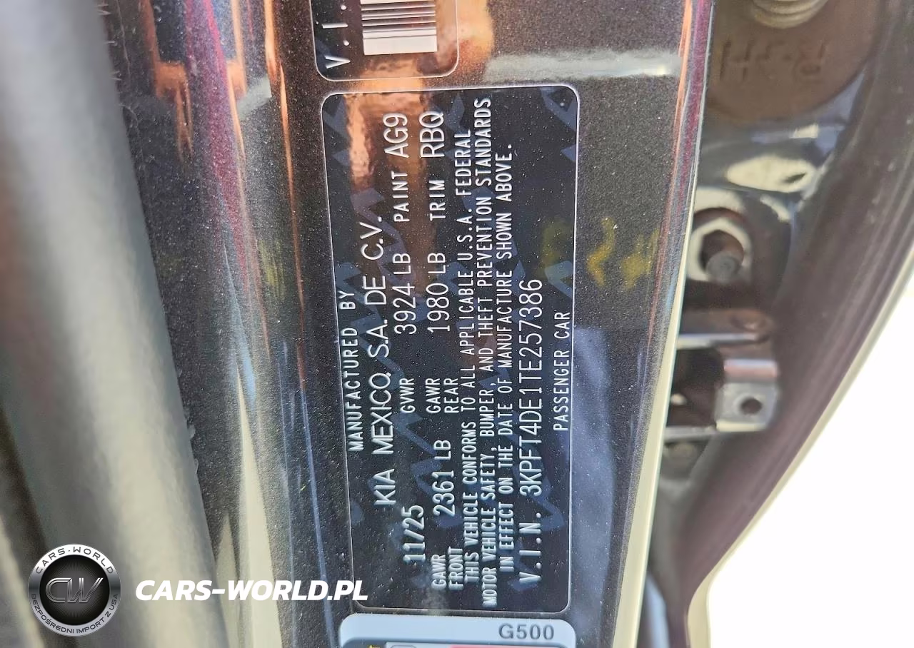 2026 Kia K4 Lxs VIN:3KPFT4DE1TE257386 - 13