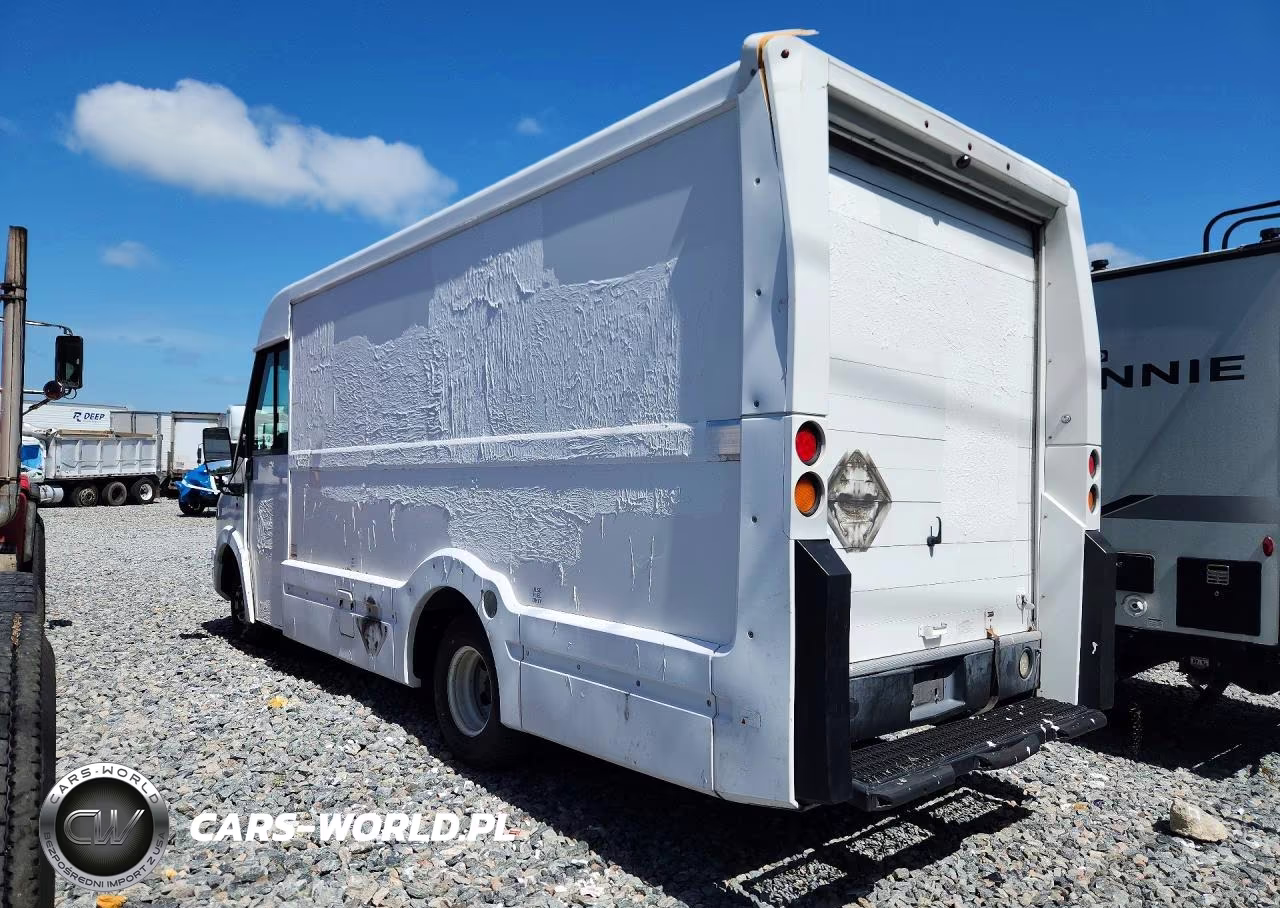 2012 Isuzu Npr Delivery Van VIN:JALB4T170C7W00697 - 2