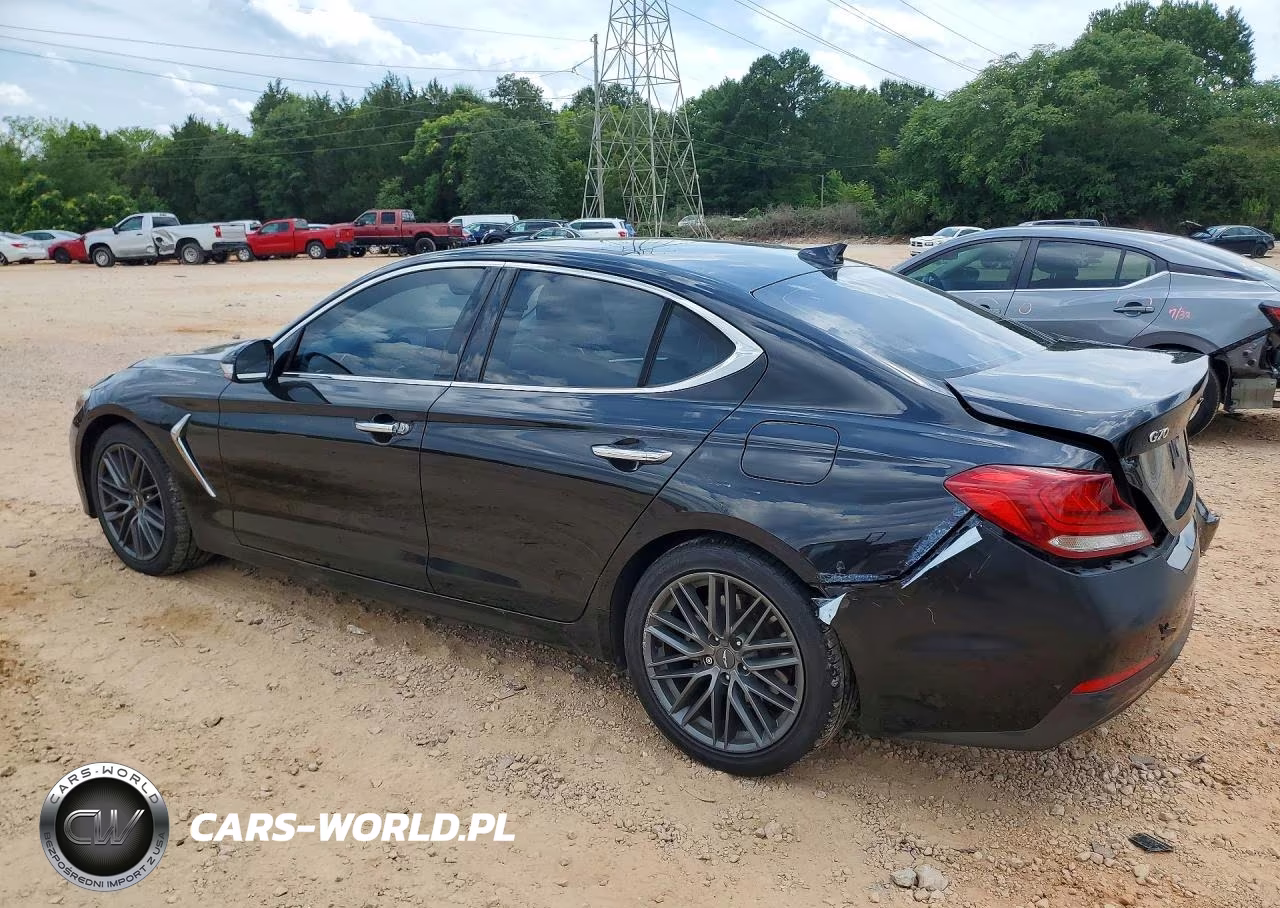 2019 Genesis G70 Elite VIN:KMTG34LA4KU027197 - 2
