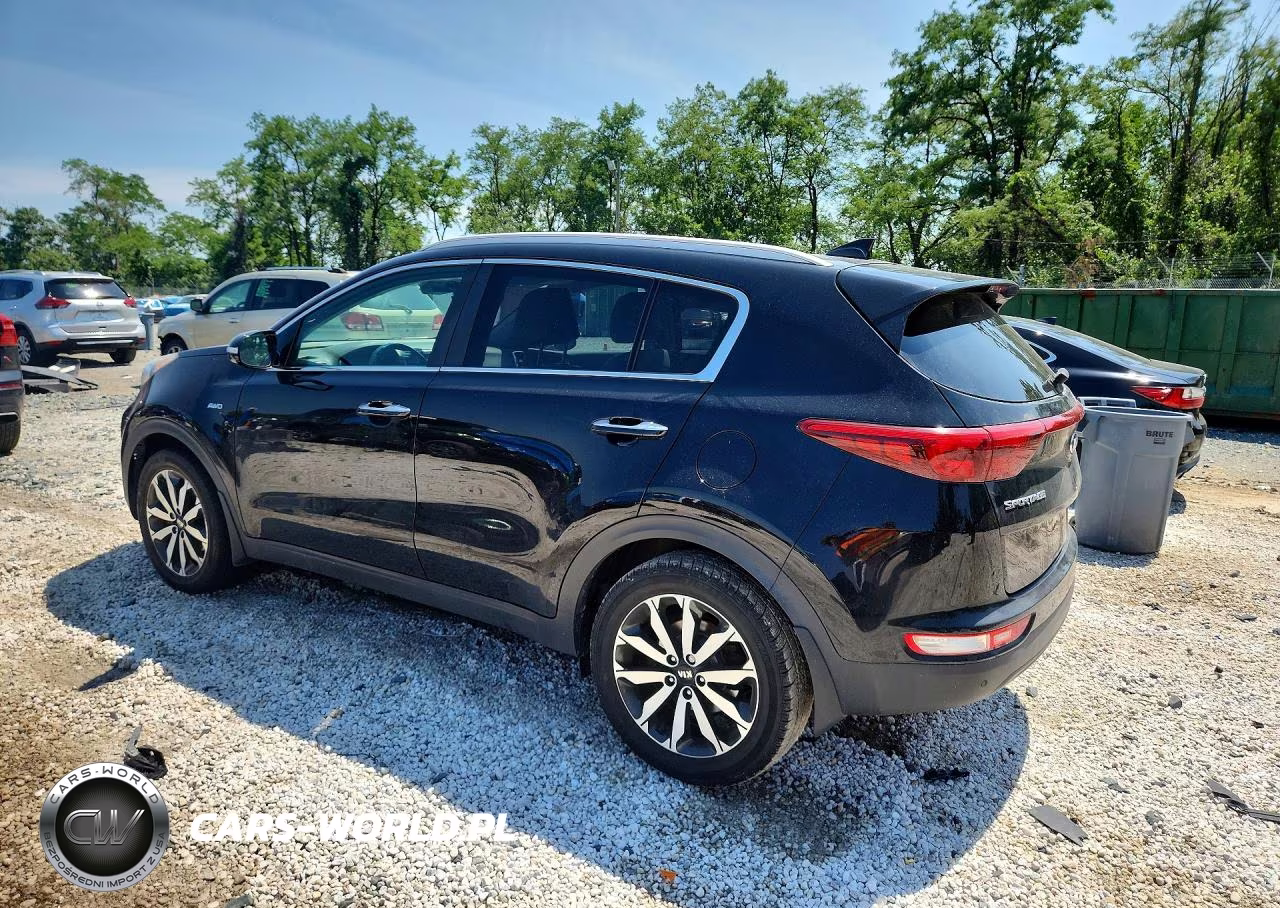 2017 Kia Sportage Ex VIN:KNDPNCAC3H7255027 - 2