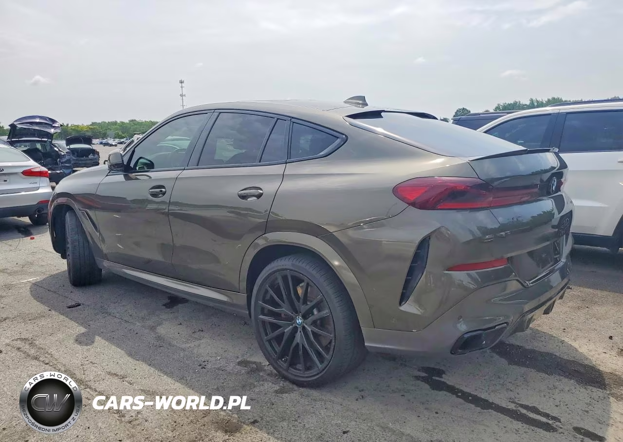 2021 BMW X6 Sdrive 40I VIN:5UXCY4C02M9F25105 - 2