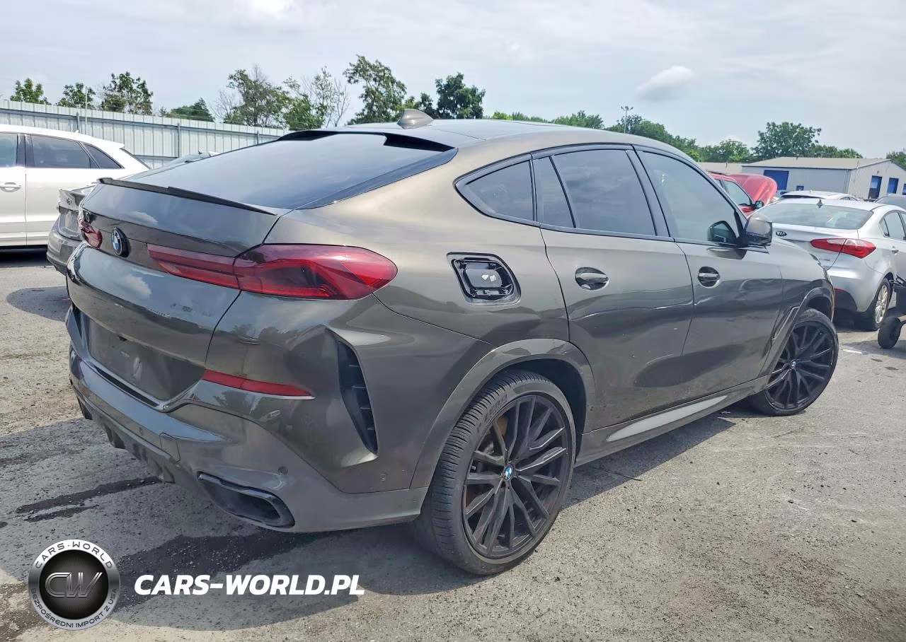 2021 BMW X6 Sdrive 40I VIN:5UXCY4C02M9F25105 - 3