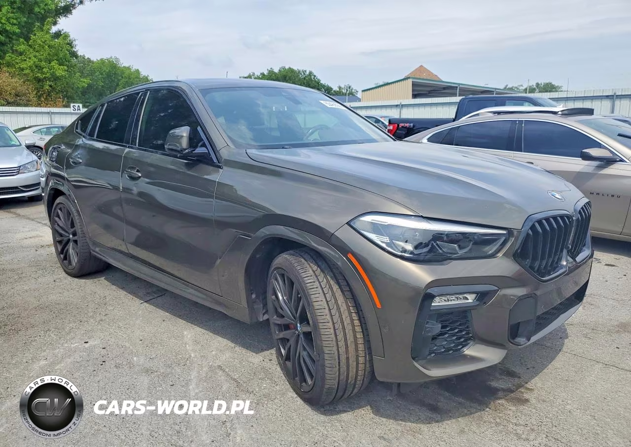 2021 BMW X6 Sdrive 40I VIN:5UXCY4C02M9F25105 - 4