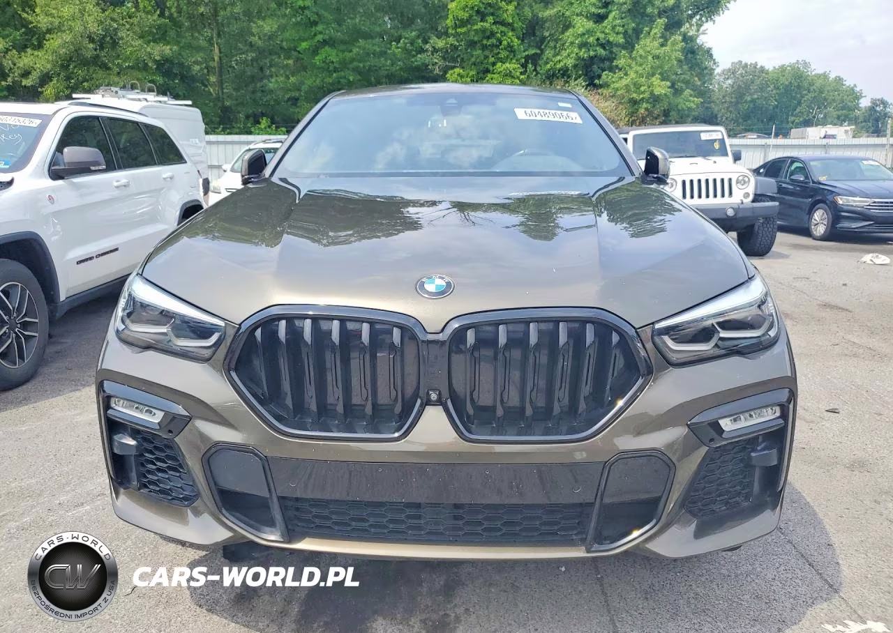 2021 BMW X6 Sdrive 40I VIN:5UXCY4C02M9F25105 - 5