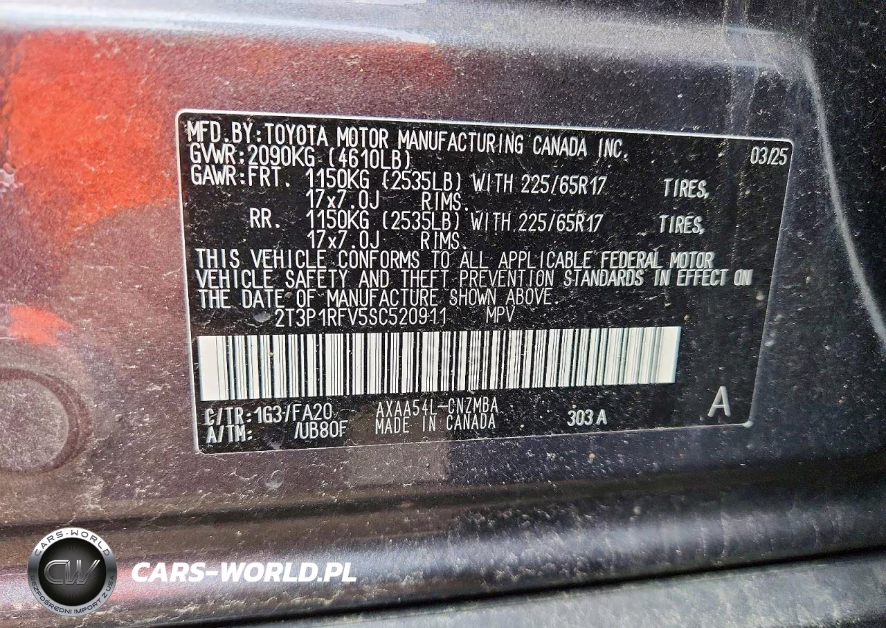 2025 Toyota Rav4 Xle VIN:2T3P1RFV5SC520911 - 12