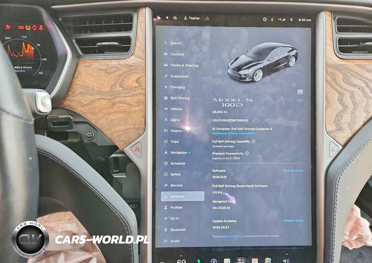 2019 Tesla Model S VIN:5YJSA1E21KF308062 - 9