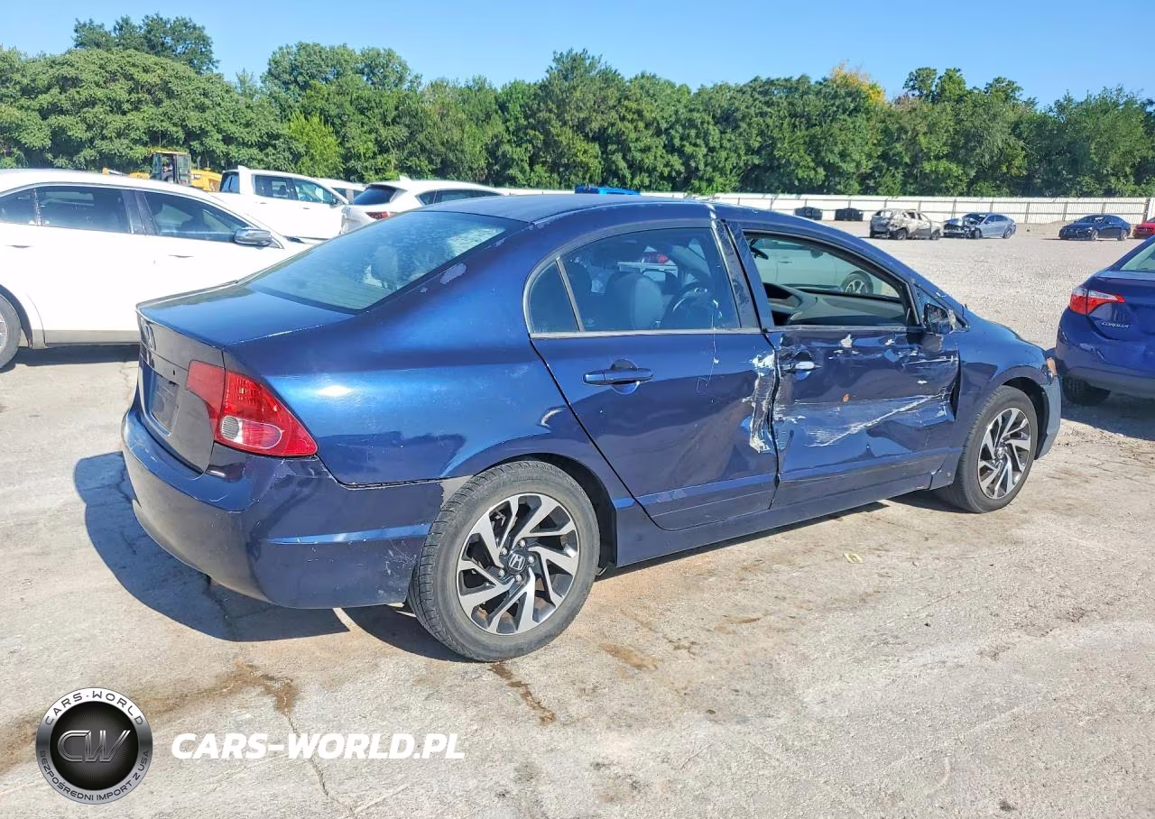 2007 Honda Civic Lx VIN:1HGFA16597L133219 - 3