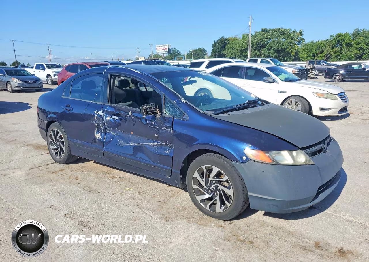 2007 Honda Civic Lx VIN:1HGFA16597L133219 - 4