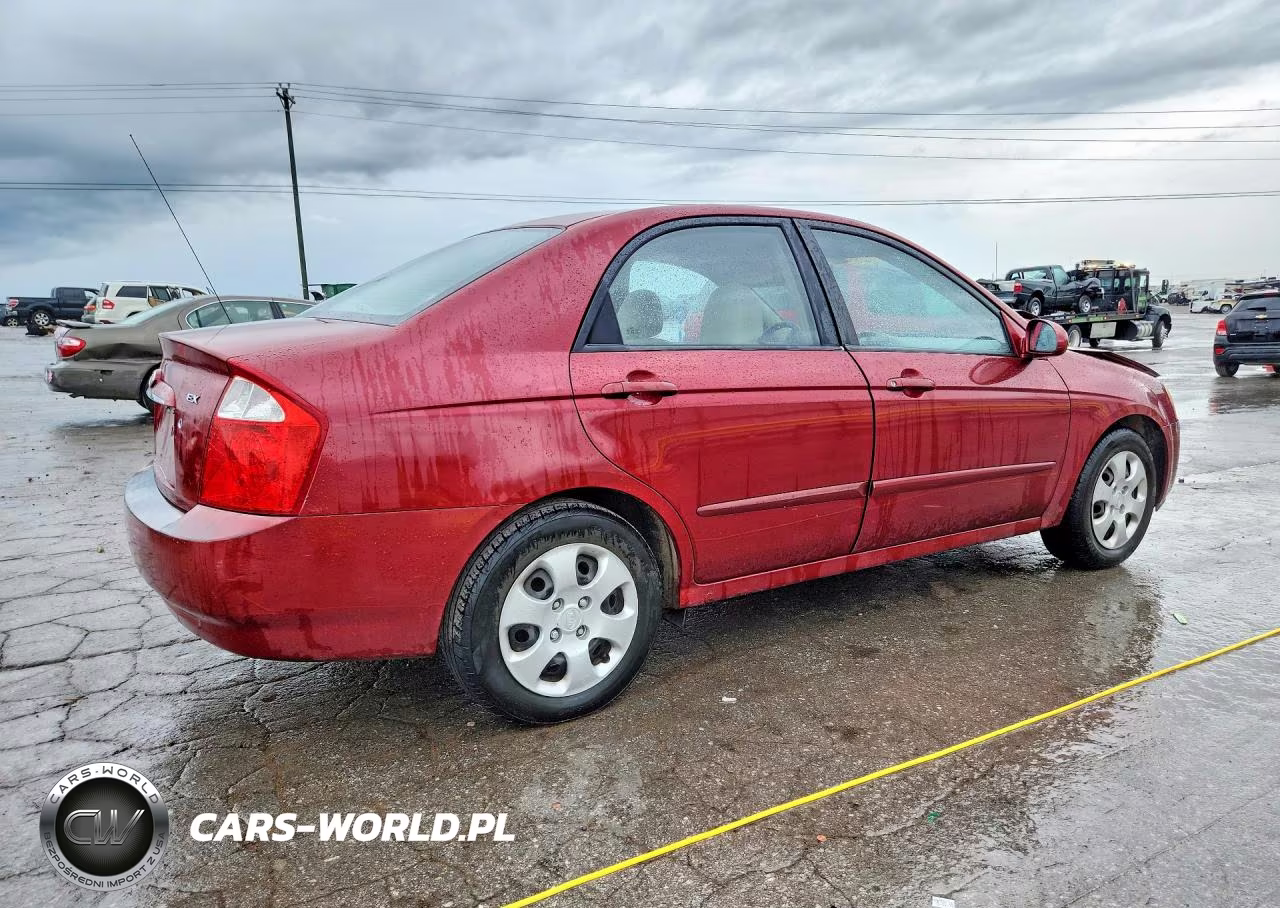 2006 Kia Spectra Lx VIN:KNAFE121565331091 - 3