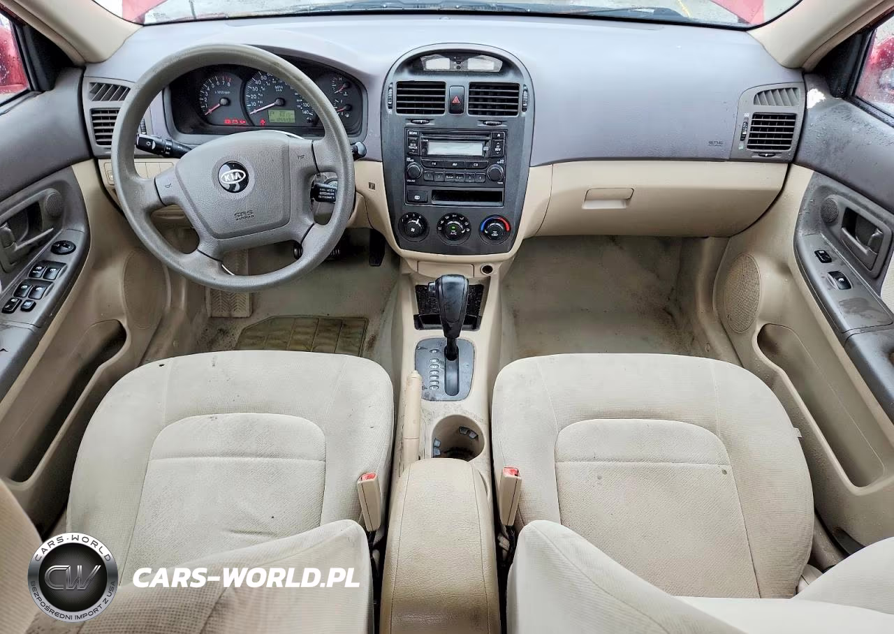 2006 Kia Spectra Lx VIN:KNAFE121565331091 - 8