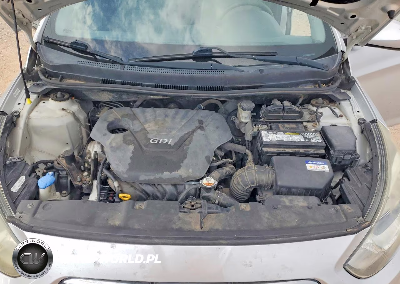 2014 Hyundai Accent Gls VIN:KMHCT4AE5EU608629 - 11