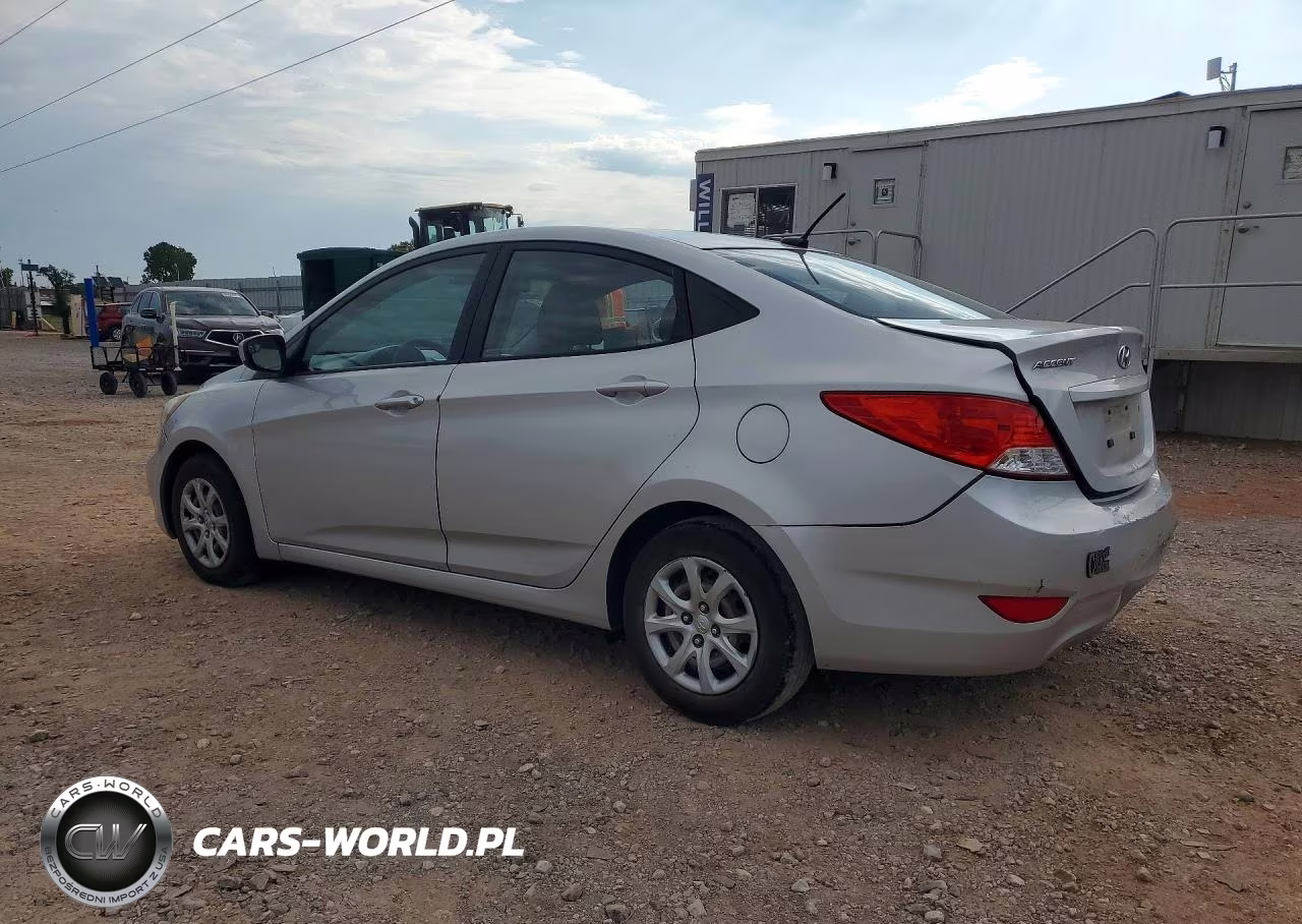 2014 Hyundai Accent Gls VIN:KMHCT4AE5EU608629 - 2
