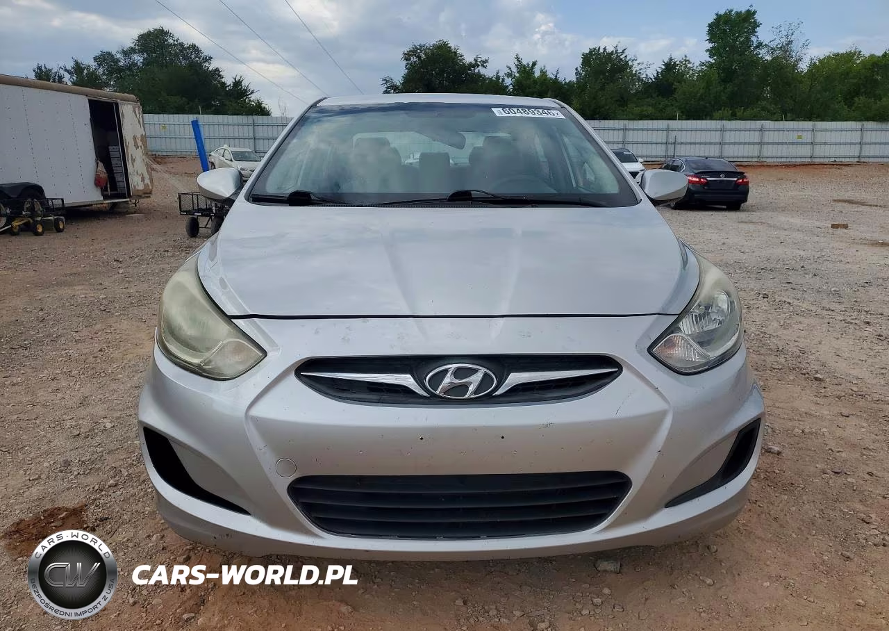 2014 Hyundai Accent Gls VIN:KMHCT4AE5EU608629 - 5