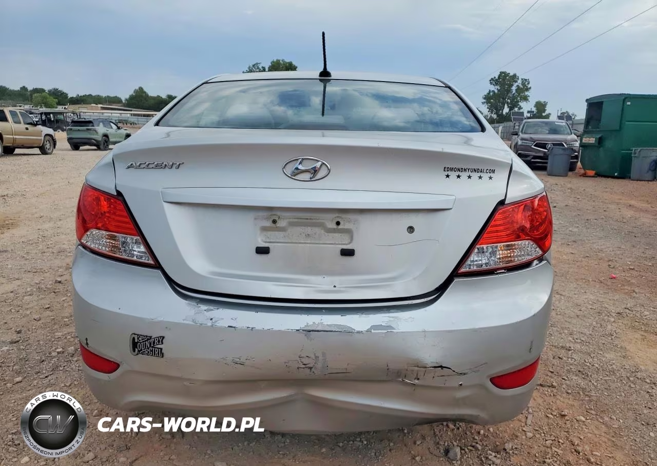 2014 Hyundai Accent Gls VIN:KMHCT4AE5EU608629 - 6