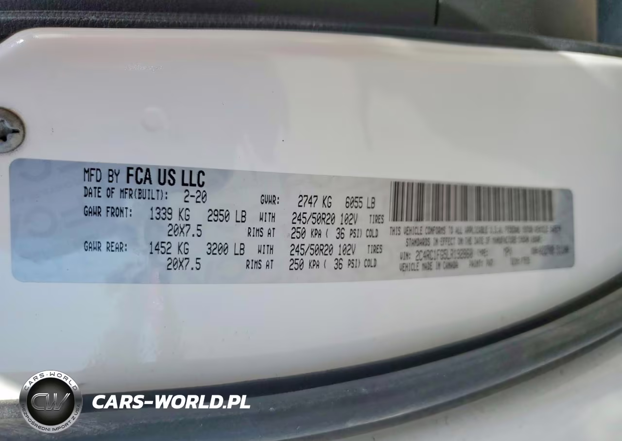 2020 Chrysler Pacifica Touring VIN:2C4RC1FG5LR192860 - 13