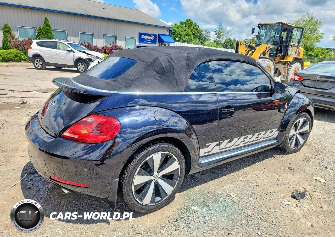 2013 Volkswagen Beetle Turbo VIN:3VW8A7AT8DM804886 - 3