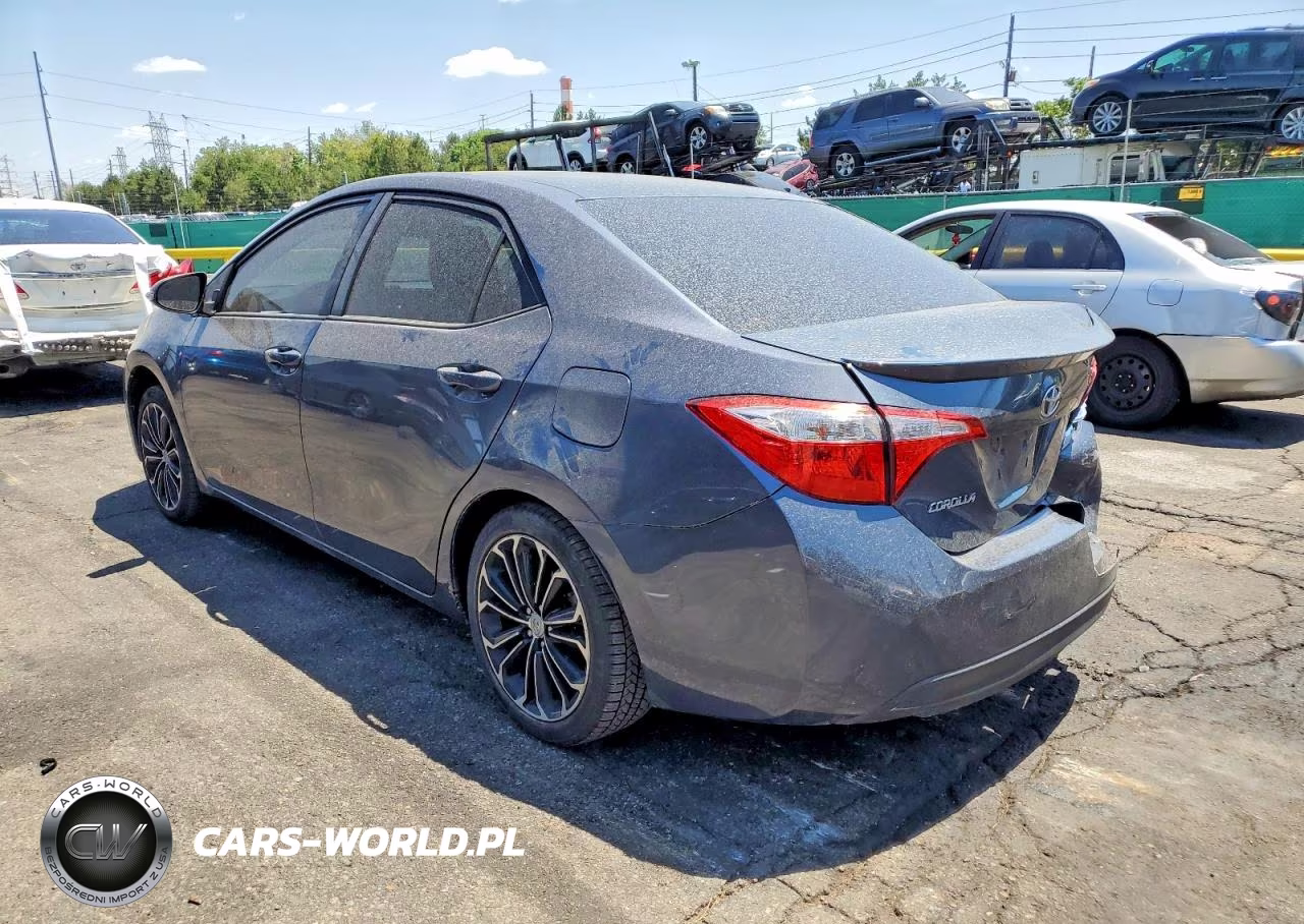 2015 Toyota Corolla S Plus VIN:5YFBURHE0FP358831 - 2