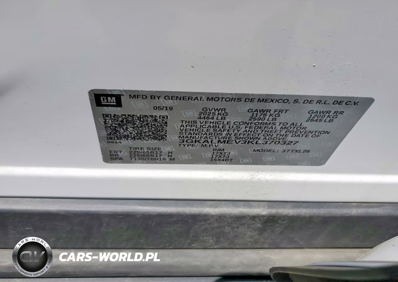2019 GMC Terrain Sle VIN:3GKALMEV3KL370327 - 13