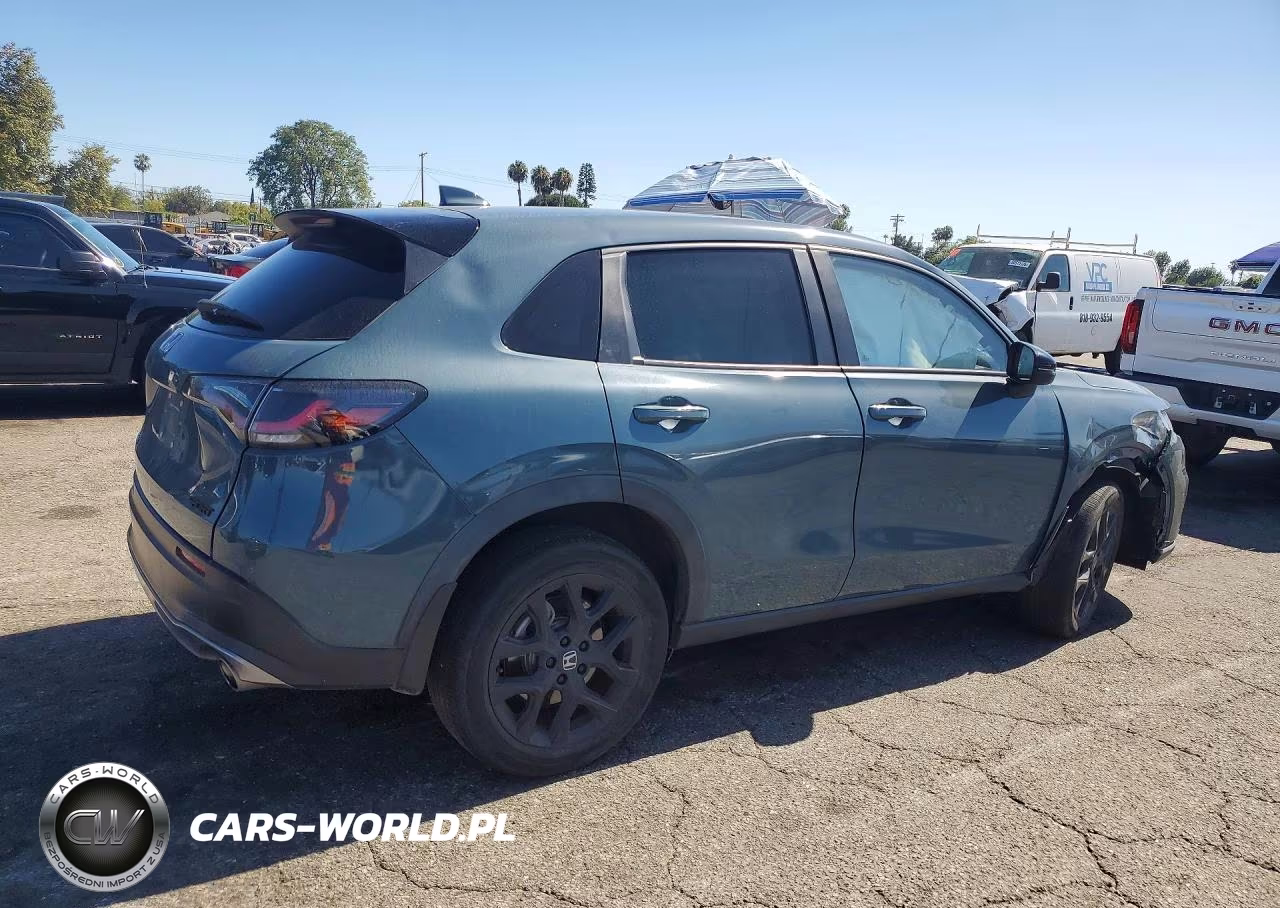 2024 Honda Hr-V Sport VIN:3CZRZ1H56RM724153 - 3