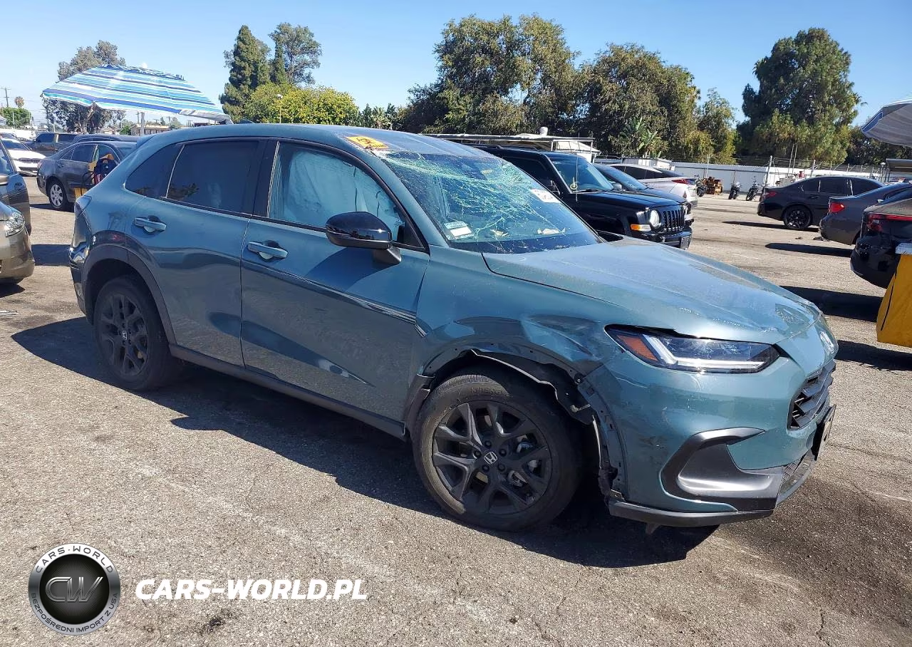 2024 Honda Hr-V Sport VIN:3CZRZ1H56RM724153 - 4