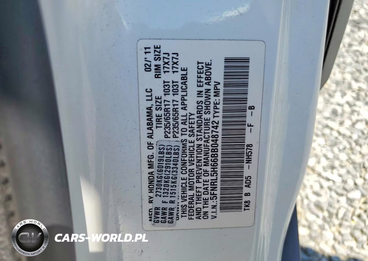 2011 Honda Odyssey Exl VIN:5FNRL5H66BB048742 - 13