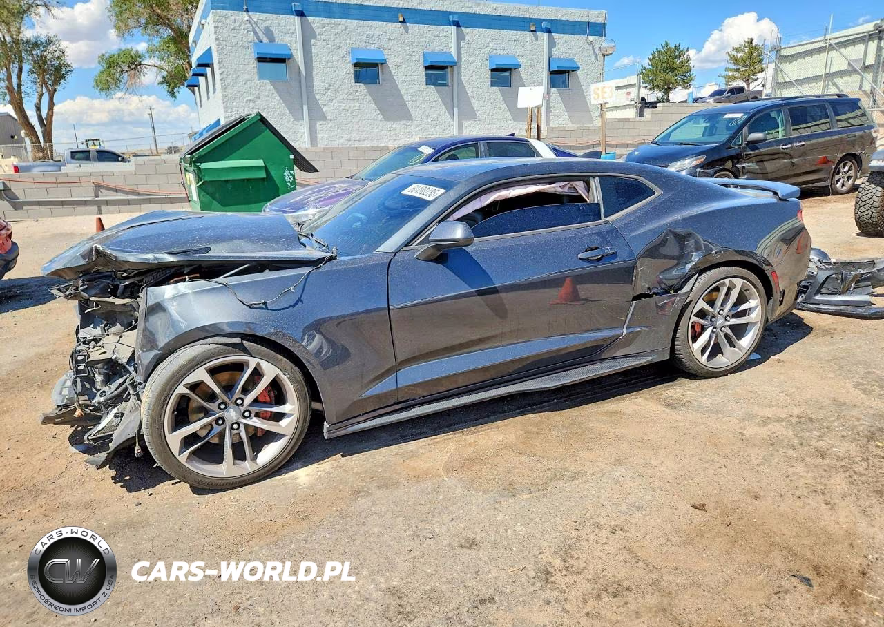 2017 Chevrolet Camaro Ss VIN:1G1FH1R77H0161930 - 1